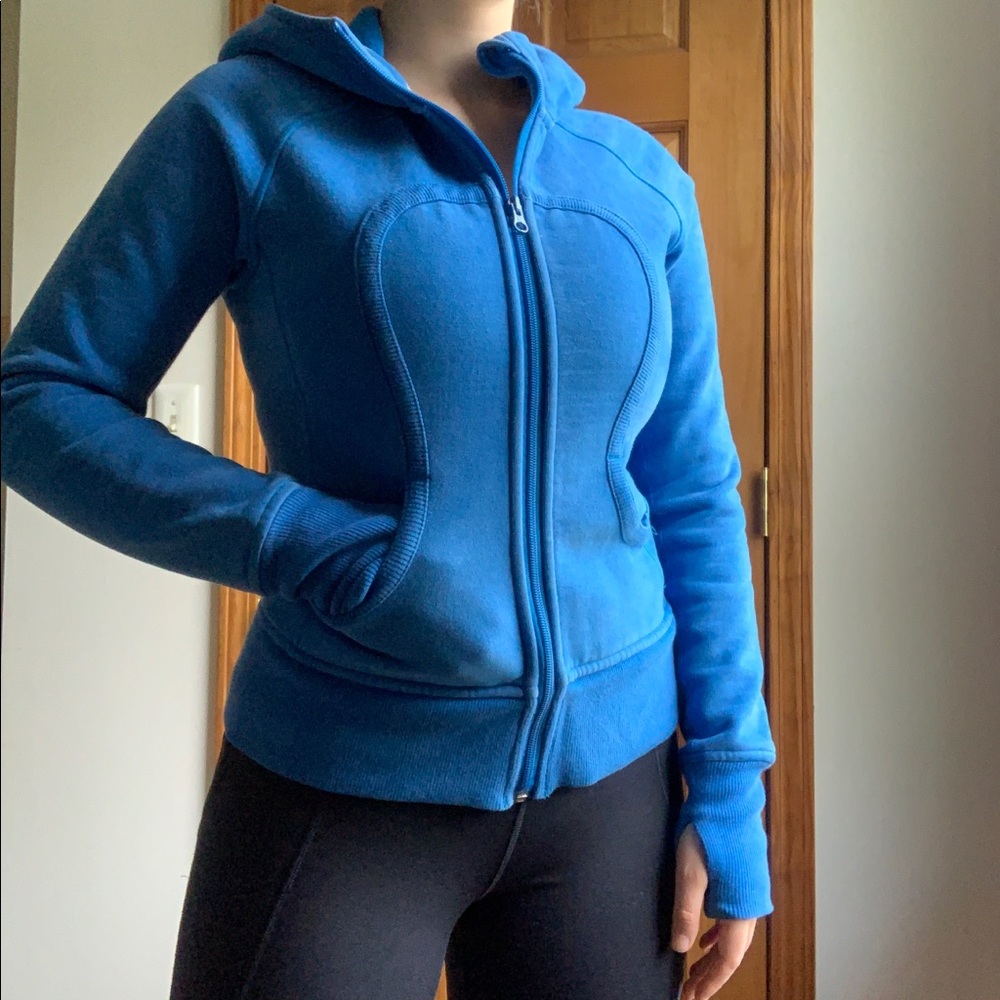 Blue Lululemon Scuba Hoodie
